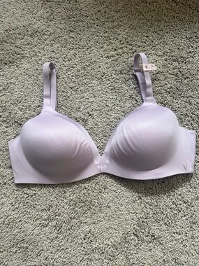 Victoria's Secret Lavender wireless lined semi/demi NWT 34DD